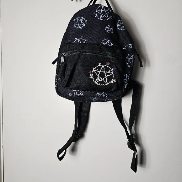 (NEW) Pentacle Witchy Mini Backpack - Picture 1 of 5